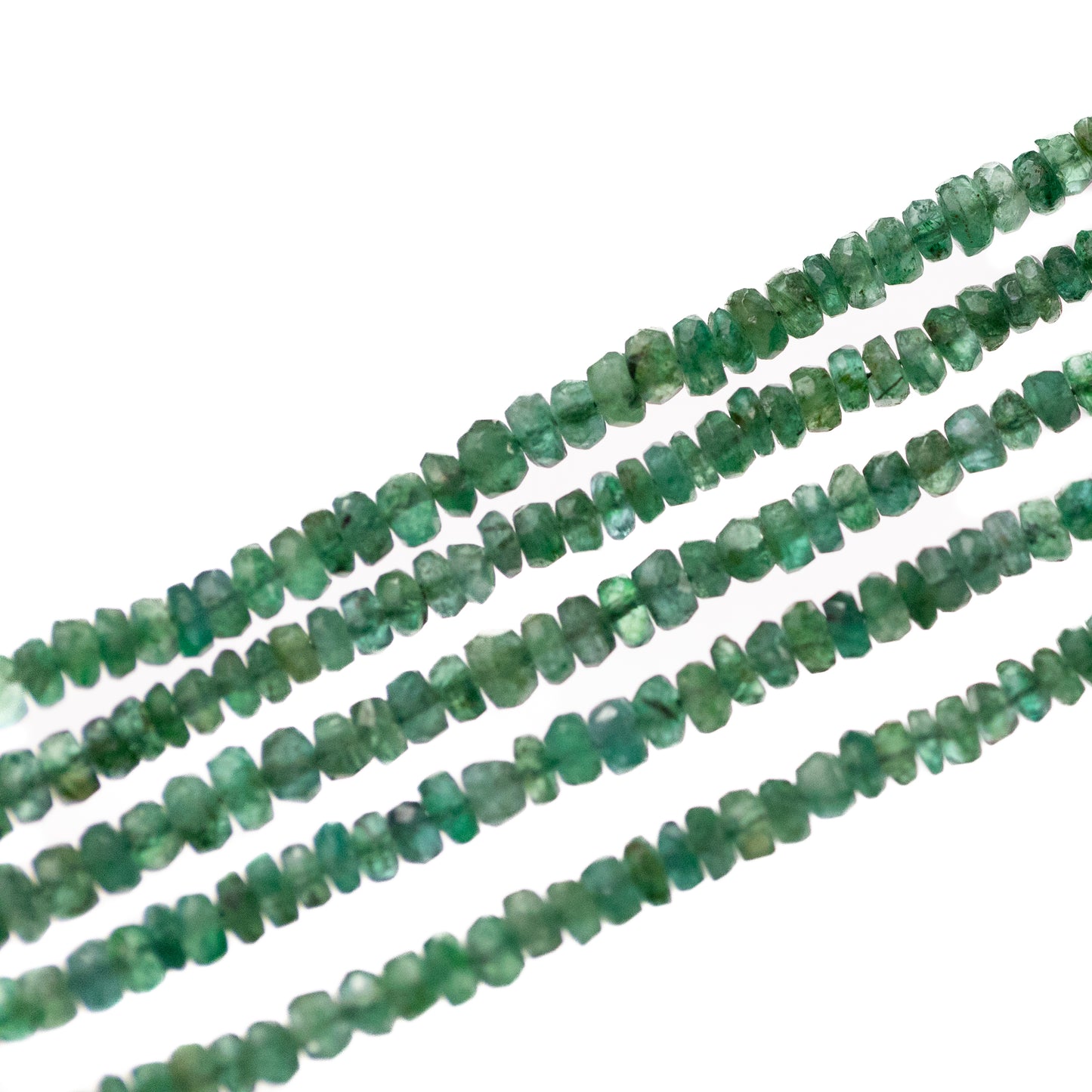 Emerald Maala Necklace (5-Stringed)