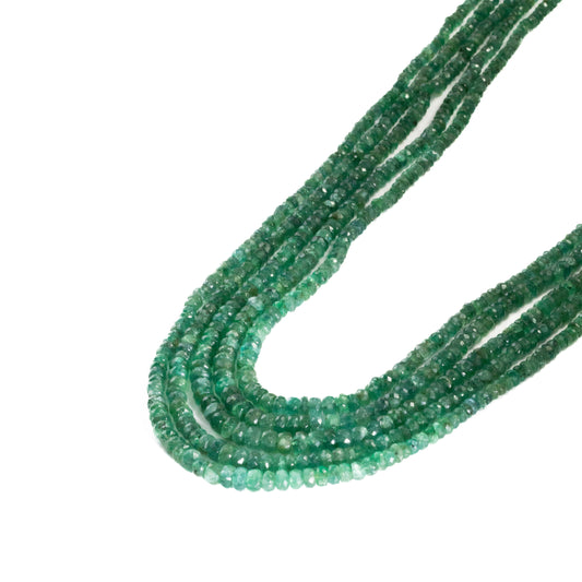 Emerald Maala Necklace (5-Stringed)